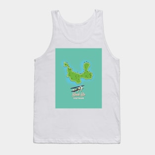 Bình Ba Island map Vietnam Tank Top